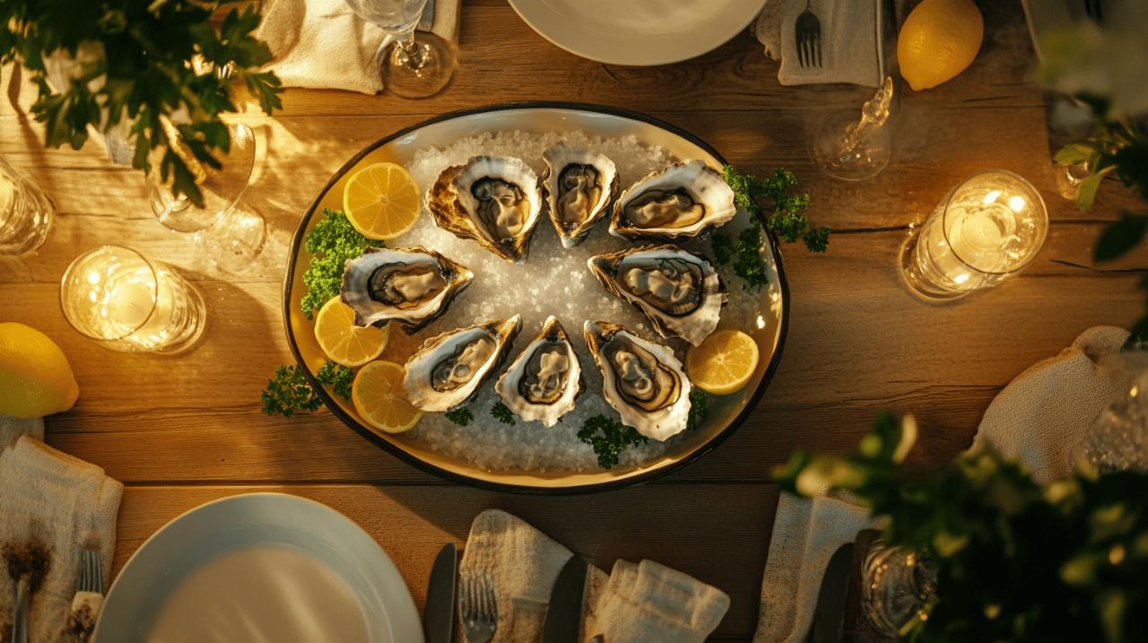 De la congelation a l’assiette : Les secrets pour reussir vos huitres comme un chef